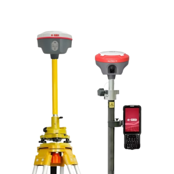 Combo GNSS Alpha-Geo Matrix VI con fotogrametría, AR + láser