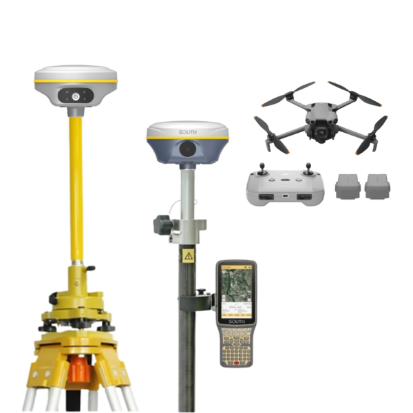 Combo GNSS South G7Q+ V3 + DJI MINI 5 PRO FLY MORE COMBO (DJI RC-N3)